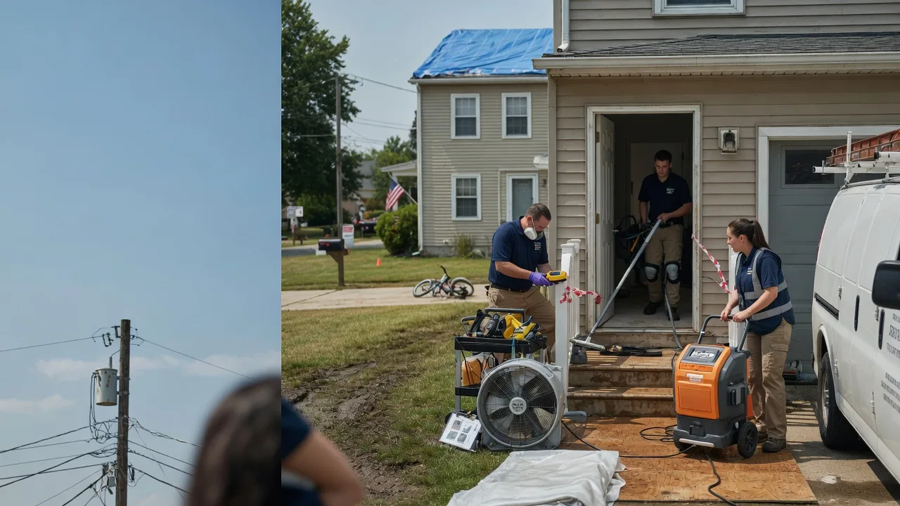 Water Damage Repair in East Orland, ME near me